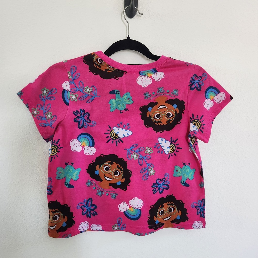 Disney Encanto Mirabel Short Sleeve Top Girls Size L 10/12